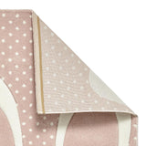 Pink Cute Bunny Rabbit Design Childrens Floor Rug