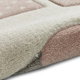 Pink Cute Bunny Rabbit Design Childrens Floor Rug