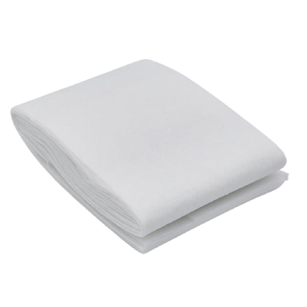 White Anti Slip Fleece Rug Underlay for All Types of Flooring