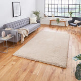 Camel Brown Super Soft Shaggy Luxury Floor Rug 5cm Long Pile