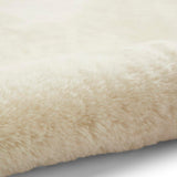 Ivory Extra Super Soft Shaggy Luxury Floor Rug 8cm Long Pile