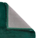 Jewel Green Extra Super Soft Shaggy Luxury Floor Rug 8cm Long Pile