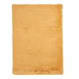 Mustard Yellow Extra Super Soft Shaggy Luxury Floor Rug 8cm Long Pile